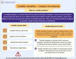Variable Annuities _ Complex Investment featured by top securities fraud attorneys, the White Law Group