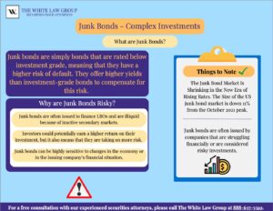 Junk Bonds - Complex Investments featured by top securities fraud attorneys, the White Law Group